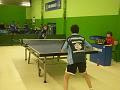 Leo Stirati 6 qui aura longtemps fait douter Dylan Grangenois 7 avant de s'incliner 11-8 a la belle